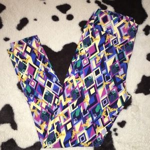 Lularoe Disney Villain One Size Leggings (0-8)